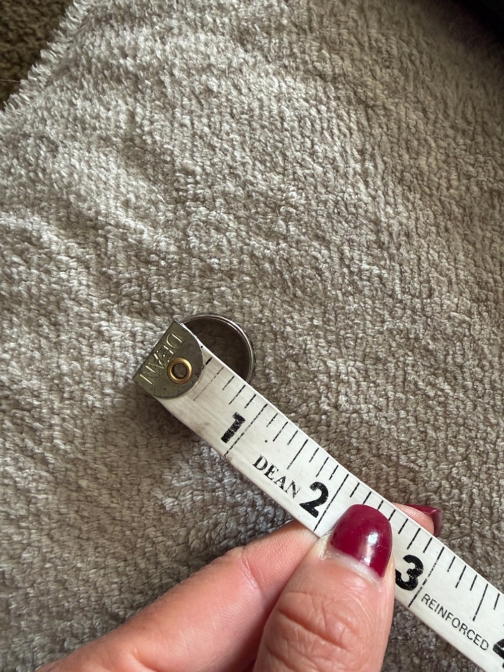 Coach Silver-Tone Signature Cutout Band Ring - Picture 4 of 7